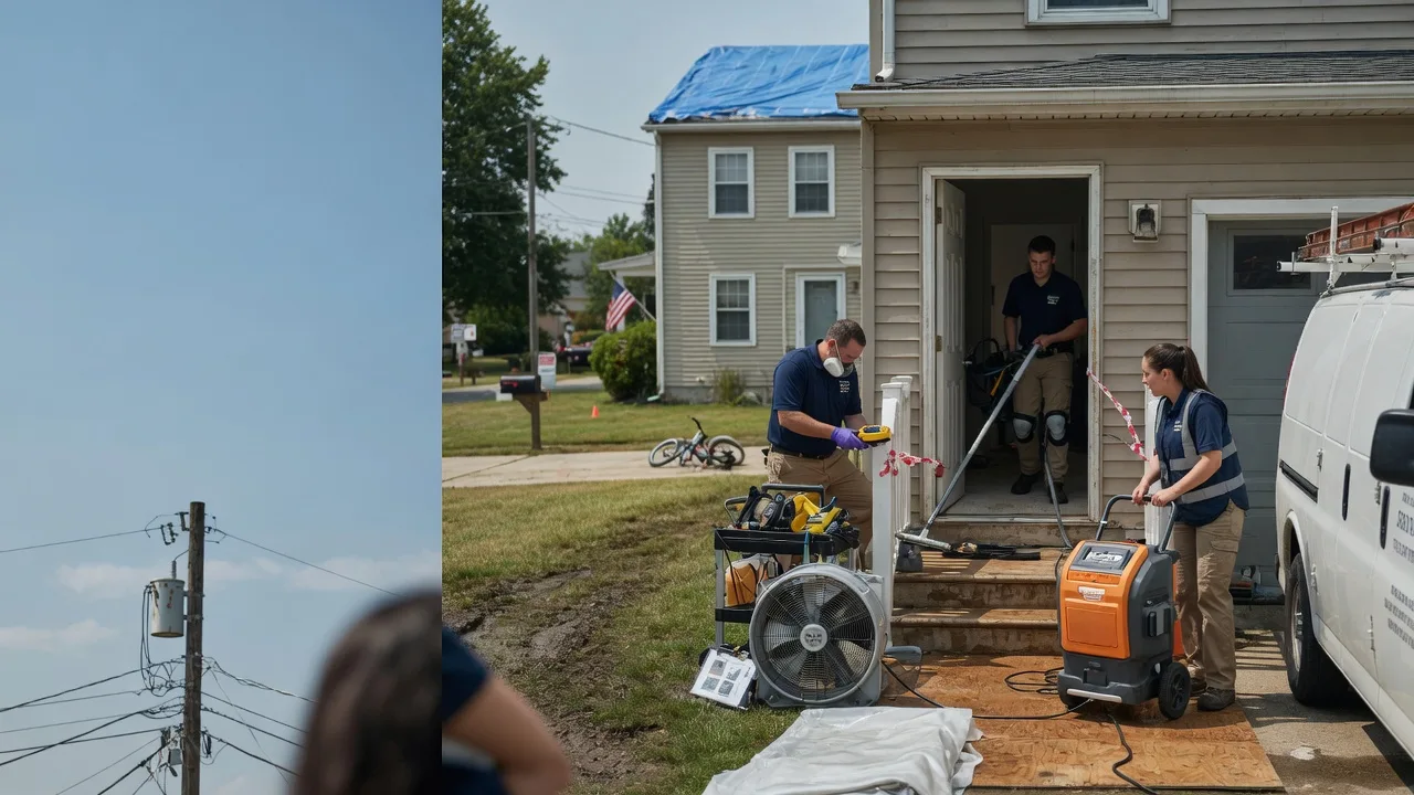 Water Damage Repair in Larsen, WI near me